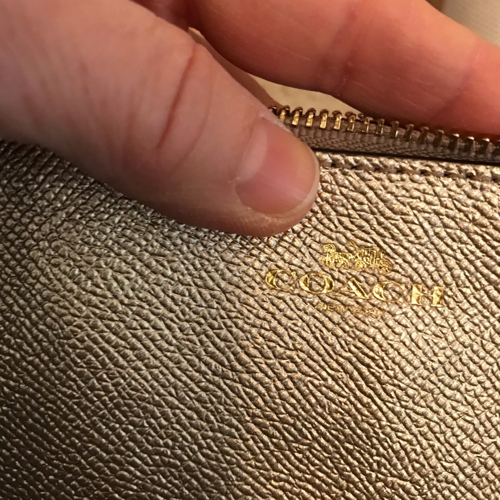 Coach womens shoes 7.5 Jessica new never worn cones with Coach wristlet - Picture 9 of 9